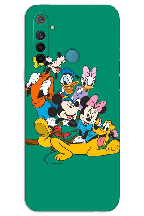 Realme 6i Kılıf HD Desen Baskılı Arka Kapak - Mickey 1