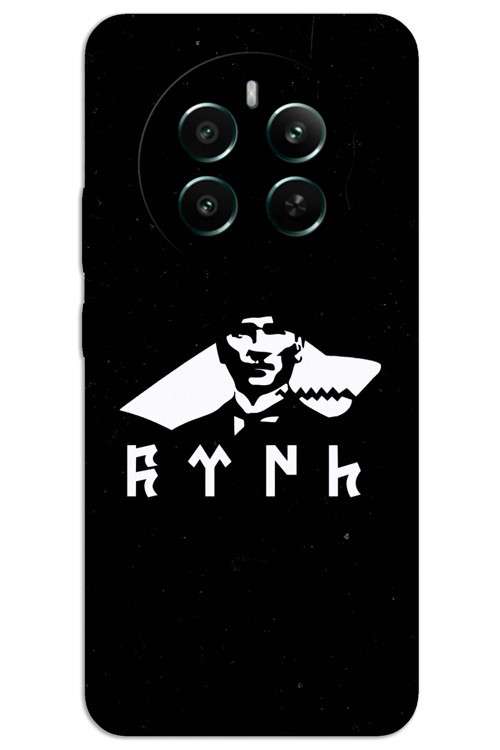 Realme 12 Plus Kılıf HD Desen Baskılı Arka Kapak - Atatürk Kurt