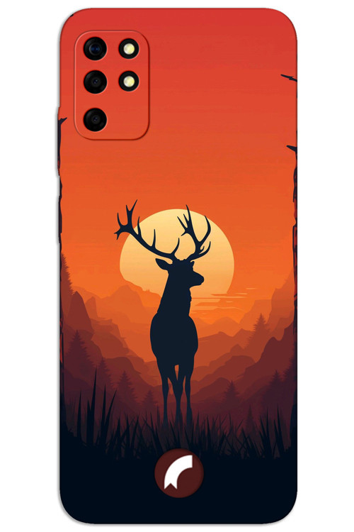 Reeder S19 Max Kılıf HD Desen Baskılı Arka Kapak - Geyik