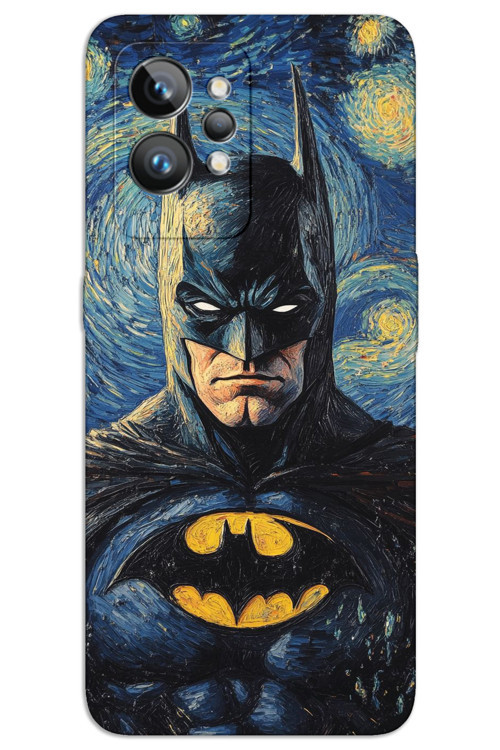 Realme GT 2 Kılıf HD Desen Baskılı Arka Kapak - Batman
