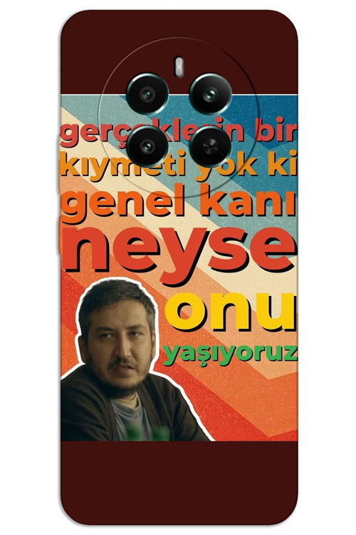 Realme 12 Pro Kılıf HD Desen Baskılı Arka Kapak - Genel Kanı