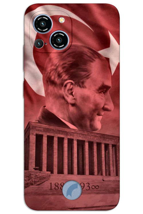 Reeder S23 Pro Max Kılıf HD Desen Baskılı Arka Kapak - Atatürk Anıtkabir