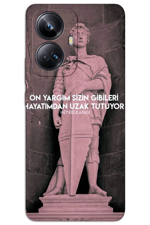 Realme 10 Pro Plus 5G Kılıf HD Desen Baskılı Arka Kapak - Ön Yargım