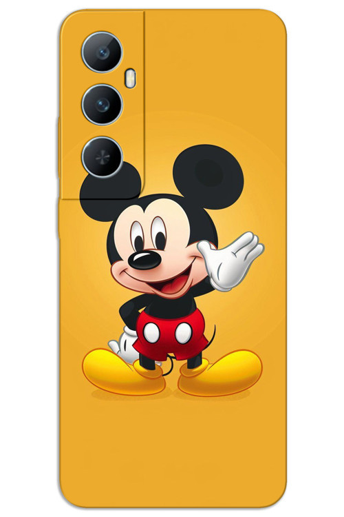 Realme C65 Kılıf HD Desen Baskılı Arka Kapak - Mickey 3