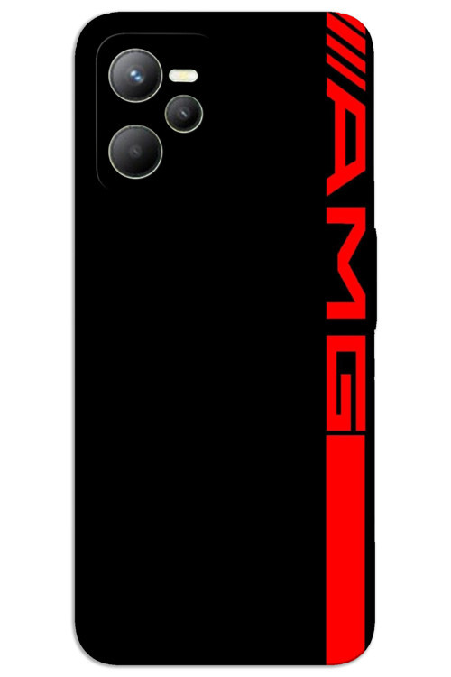 Realme C35 Kılıf HD Desen Baskılı Arka Kapak - AMG