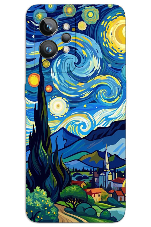 Realme GT 2 Kılıf HD Desen Baskılı Arka Kapak - Tablo