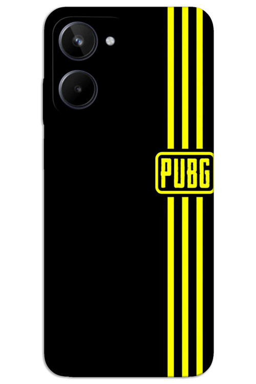 Realme 10 4G Kılıf HD Desen Baskılı Arka Kapak - Pubg