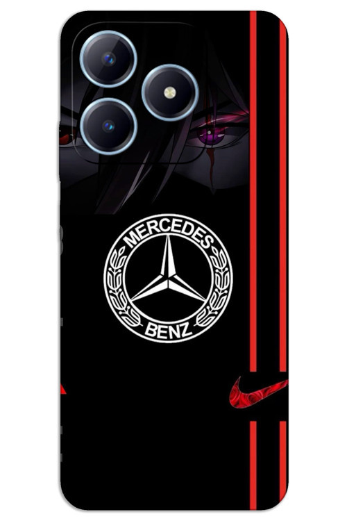 Realme Note 50 Kılıf HD Desen Baskılı Arka Kapak - Merceds