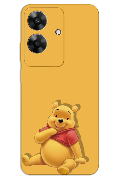 Realme Note 60 Kılıf HD Desen Baskılı Arka Kapak - Winnie The Pooh 2
