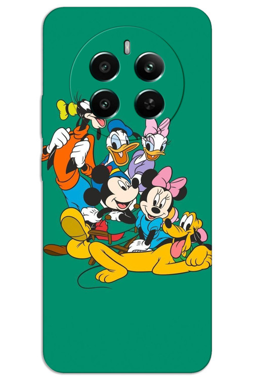 Realme 12 Pro Plus Kılıf HD Desen Baskılı Arka Kapak - Mickey 1