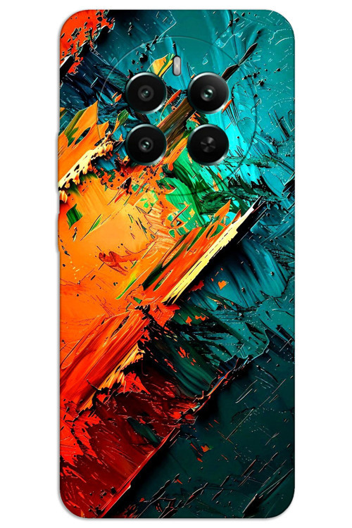 Realme 12 Pro Plus Kılıf HD Desen Baskılı Arka Kapak - Kristal