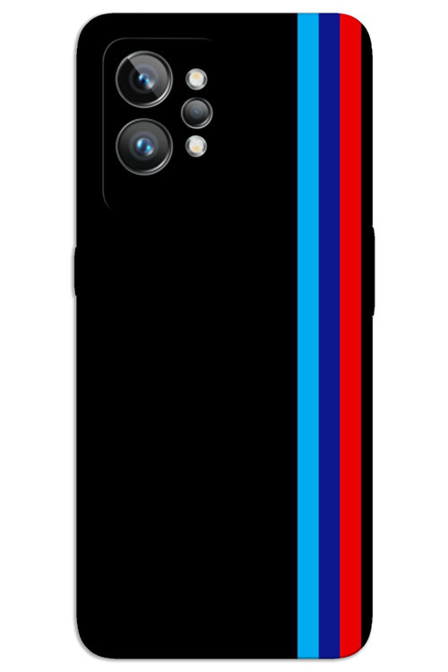 Realme GT 2 Kılıf HD Desen Baskılı Arka Kapak - Üç Şerit