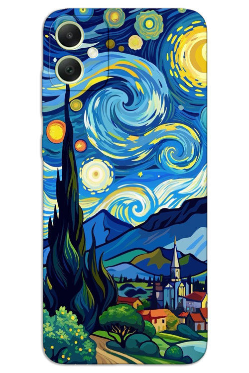Samsung Galaxy A05 Kılıf HD Desen Baskılı Arka Kapak - Tablo
