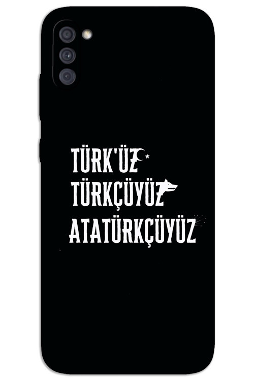 Samsung Galaxy A11 / M11 Kılıf HD Desen Baskılı Arka Kapak - Türkçü