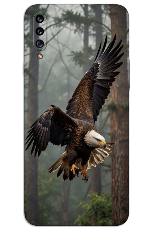 Samsung Galaxy A20s Kılıf HD Desen Baskılı Arka Kapak - Kartal