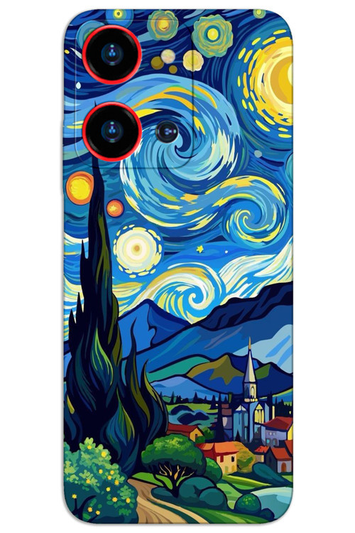Reeder S19 Max Pro-S-Zoom Kılıf HD Desen Baskılı Arka Kapak - Tablo