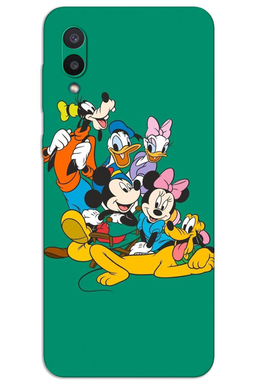Samsung Galaxy A02 Kılıf HD Desen Baskılı Arka Kapak - Mickey 1