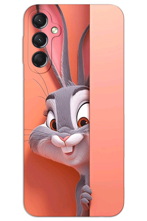 Samsung Galaxy A15 Kılıf HD Desen Baskılı Arka Kapak - BugsBunny 2