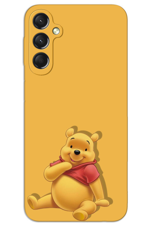 Samsung Galaxy A15 Kılıf HD Desen Baskılı Arka Kapak - Winnie The Pooh 2