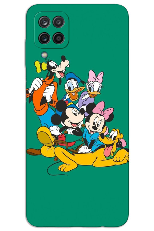 Samsung Galaxy A12 / M12 Kılıf HD Desen Baskılı Arka Kapak - Mickey 1