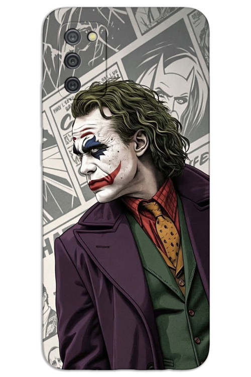 Samsung Galaxy A02S Kılıf HD Desen Baskılı Arka Kapak - Joker