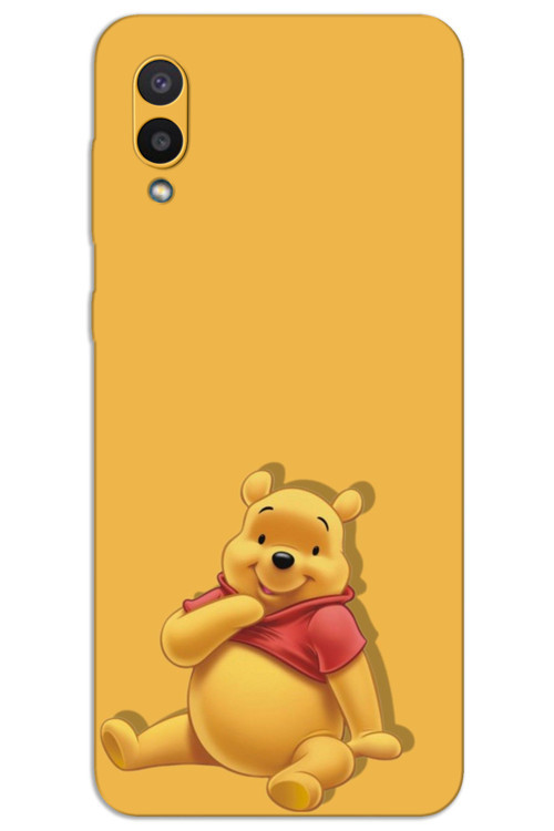 Samsung Galaxy A02 Kılıf HD Desen Baskılı Arka Kapak - Winnie The Pooh 2