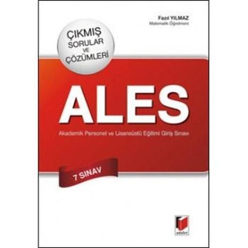 ALES Çıkmış Sorular ve Çözümleri - 7 Sınav