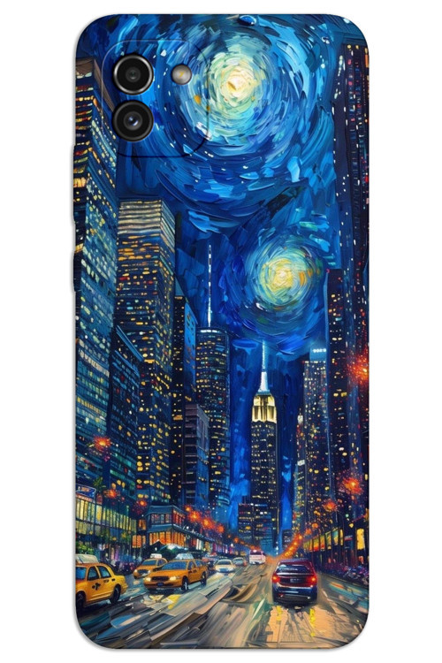 Samsung Galaxy A03 Kılıf HD Desen Baskılı Arka Kapak - Sanat Sokağı