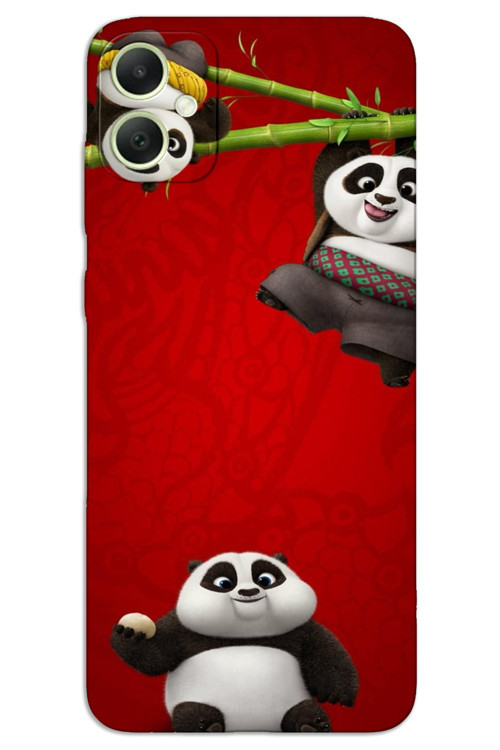 Samsung Galaxy A04 Kılıf HD Desen Baskılı Arka Kapak - Panda