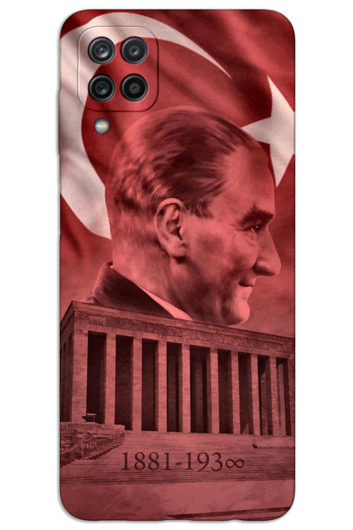 Samsung Galaxy A12 / M12 Kılıf HD Desen Baskılı Arka Kapak - Atatürk Anıtkabir