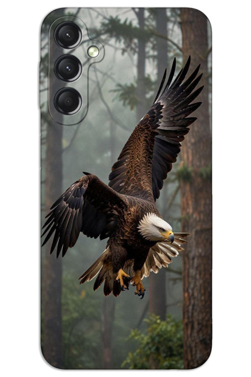 Samsung Galaxy A35 Kılıf HD Desen Baskılı Arka Kapak - Kartal