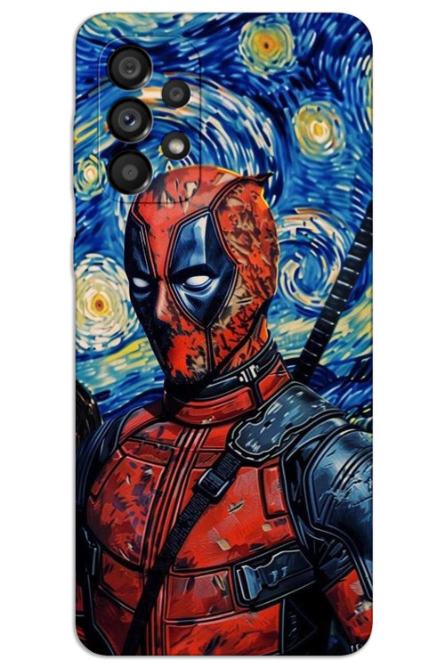 Samsung Galaxy A33 Kılıf HD Desen Baskılı Arka Kapak - Deadpool
