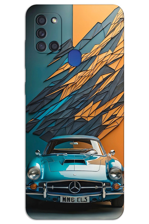 Samsung Galaxy A21s Kılıf HD Desen Baskılı Arka Kapak - Merce