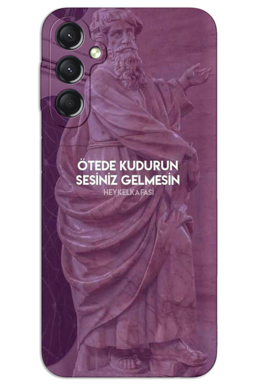 Samsung Galaxy A15 Kılıf HD Desen Baskılı Arka Kapak - Ötede Kudurun