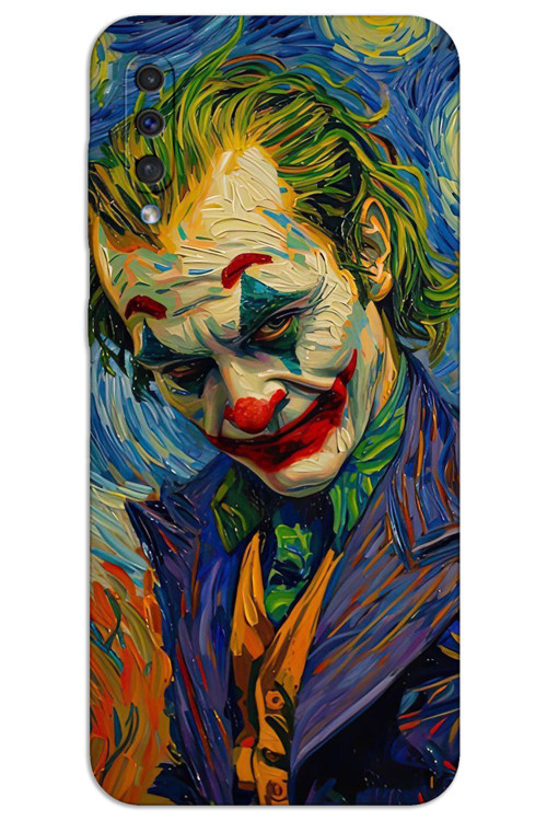 Samsung Galaxy A50 Kılıf HD Desen Baskılı Arka Kapak - Joker 2