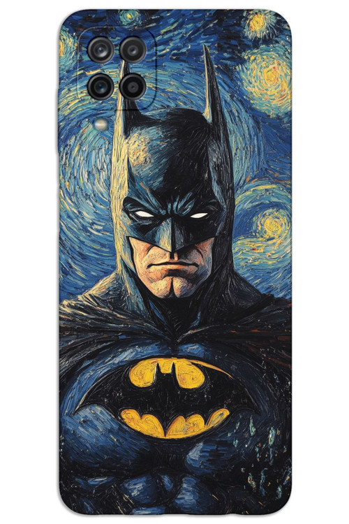 Samsung Galaxy A12 / M12 Kılıf HD Desen Baskılı Arka Kapak - Batman