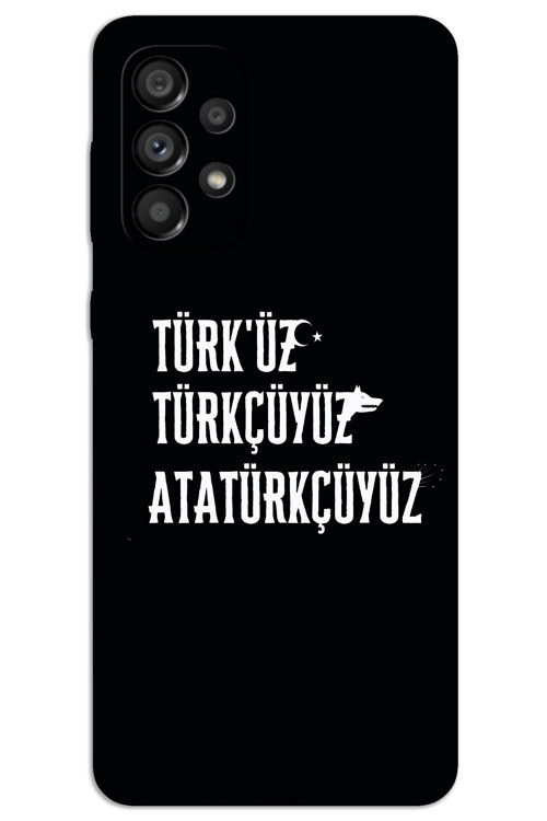 Samsung Galaxy A13 4G Kılıf HD Desen Baskılı Arka Kapak - Türkçü
