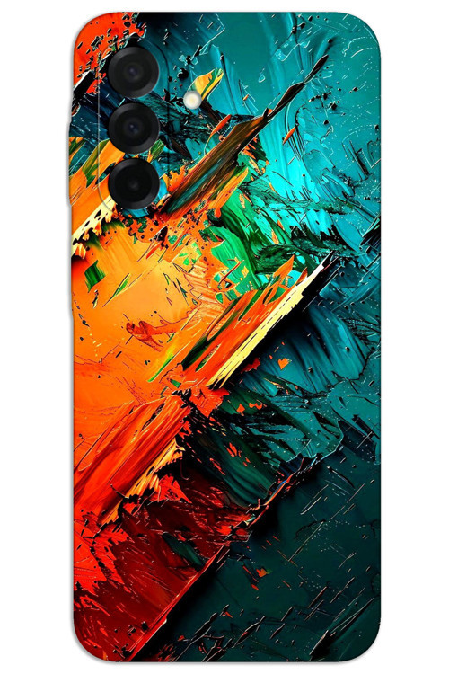 Samsung Galaxy A36 Kılıf HD Desen Baskılı Arka Kapak - Kristal