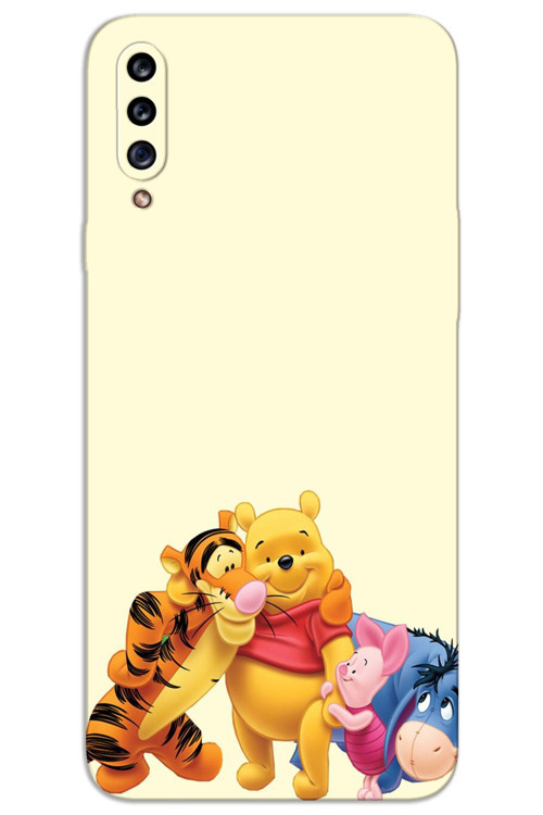 Samsung Galaxy A20s Kılıf HD Desen Baskılı Arka Kapak - Winnie The Pooh 3