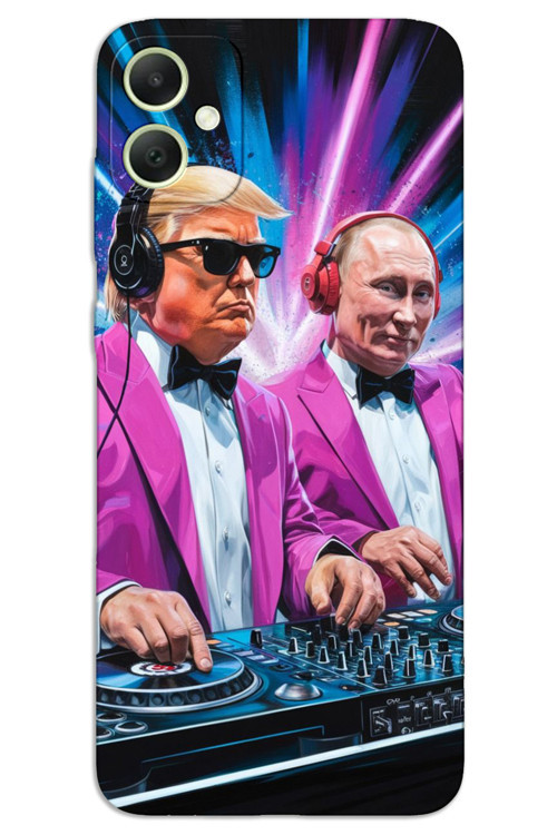 Samsung Galaxy A04 Kılıf HD Desen Baskılı Arka Kapak - DJ Trump Putin
