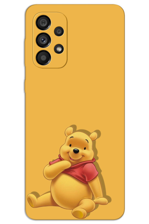 Samsung Galaxy A53 Kılıf HD Desen Baskılı Arka Kapak - Winnie The Pooh 2