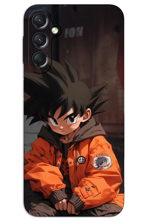 Samsung Galaxy A35 Kılıf HD Desen Baskılı Arka Kapak - Goku