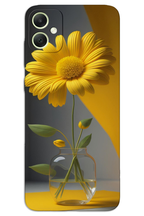 Samsung Galaxy A04 Kılıf HD Desen Baskılı Arka Kapak - Fanus Çiçek