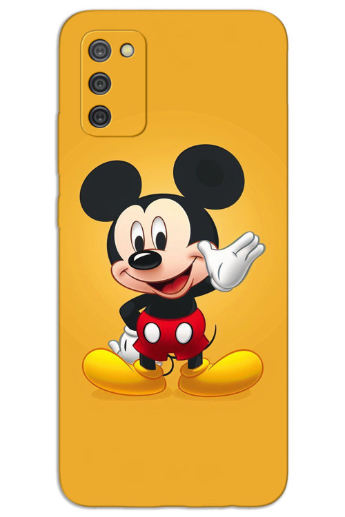 Samsung Galaxy A03S Kılıf HD Desen Baskılı Arka Kapak - Mickey 3
