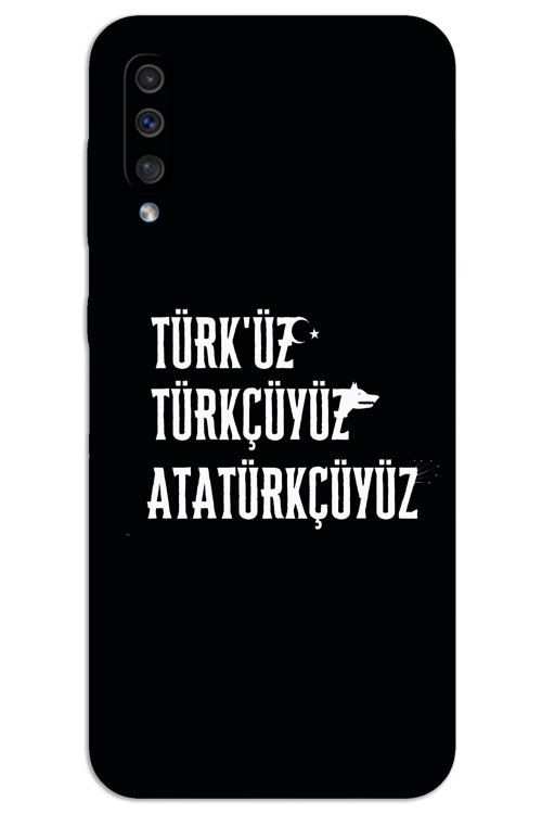 Samsung Galaxy A50 Kılıf HD Desen Baskılı Arka Kapak - Türkçü