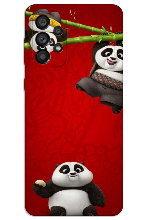 Samsung Galaxy A52 Kılıf HD Desen Baskılı Arka Kapak - Panda