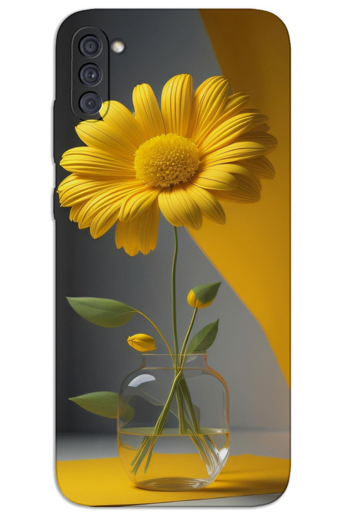 Samsung Galaxy A11 / M11 Kılıf HD Desen Baskılı Arka Kapak - Fanus Çiçek