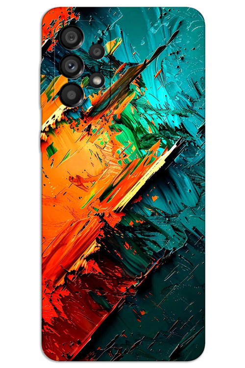 Samsung Galaxy A52 Kılıf HD Desen Baskılı Arka Kapak - Kristal