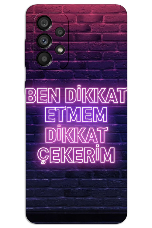 Samsung Galaxy A53 Kılıf HD Desen Baskılı Arka Kapak - Dikkat Çekerim
