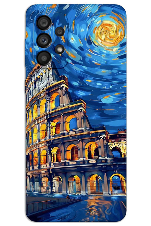 Samsung Galaxy A53 Kılıf HD Desen Baskılı Arka Kapak - Sanat Roma